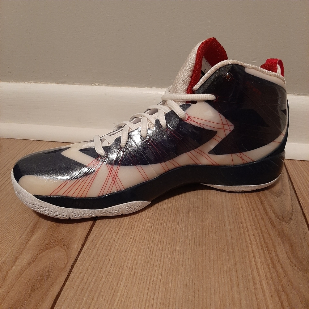 Air Jordans 2012 Lite Gym Red and Navy Blue